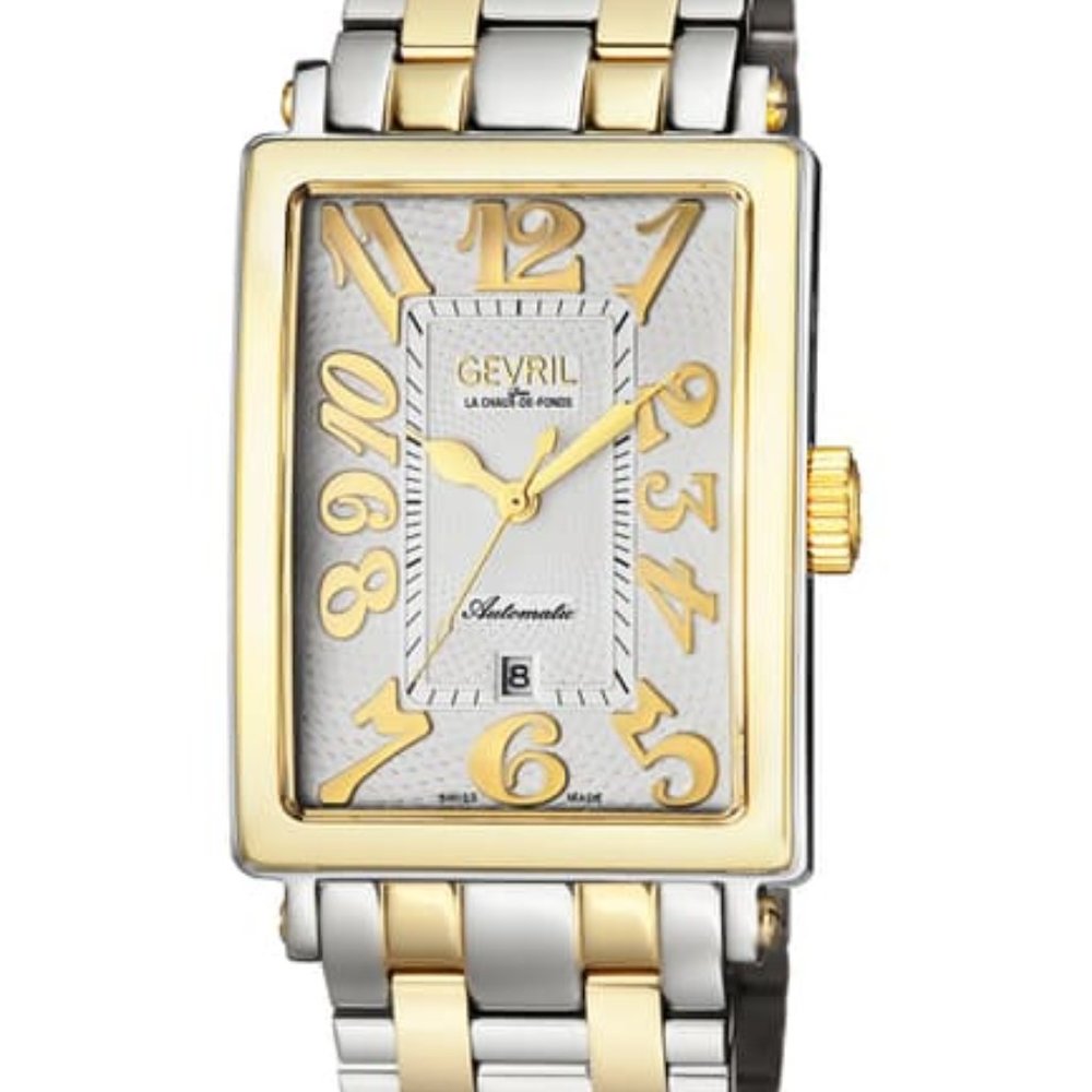 Gevril Men's Two-Tone Avenue of America (Swiss)